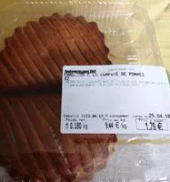 Mängden socker i Chausson à la compote de pommes