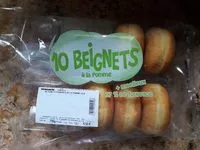 Mängden socker i Beignets a la pomme