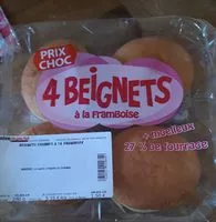 Mängden socker i Beignets framboise