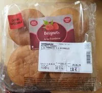 Mängden socker i Beignets fourrés a la framboise