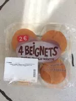 Mängden socker i Beignets fourres parfum chocolat-noisette