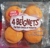 Mängden socker i 4 Beignets parfum abricot