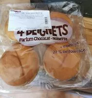 Mängden socker i Beignets chocolat noisette