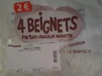 Mängden socker i 4 Beignets parfum chocolat noisette