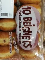 Mängden socker i Beignet chocolat noisette