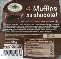 Mängden socker i Muffin au chocolat