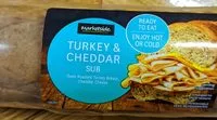 Mängden socker i Turkey and Cheddar sub