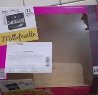 Mängden socker i Millefeuille