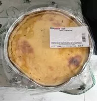 Mängden socker i Tarte au flan nature