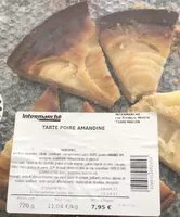 Mängden socker i Tarte poire amandine