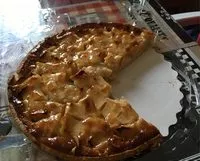Mängden socker i Tarte aux pommes normande