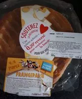 Mängden socker i Galette des rois frangipane