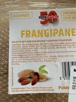 Mängden socker i Galette frangipane