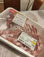Mängden socker i Côtes échine de porc