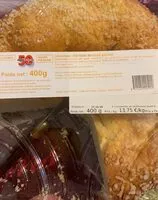 Mängden socker i Galette des rois