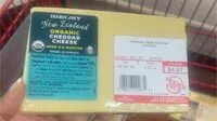 Mängden socker i Organic cheddar cheese