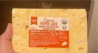 Mängden socker i Organic Pepper Jack Cheese