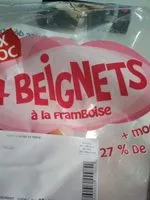 Mängden socker i Beignets a la framboise