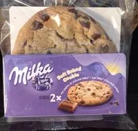 Mängden socker i Cookie moelleux aux pépites de chocolat Milka
