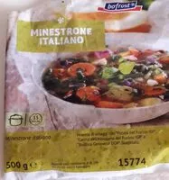 Mängden socker i Minestrone italiano