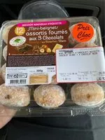 Mängden socker i Mini beignets 4 chocolats