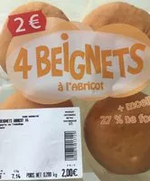 Mängden socker i Beignets à l'abricot