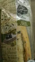 Mängden socker i Pain olives vertes et noires