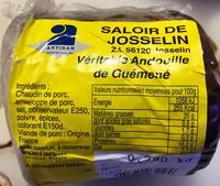 Mängden socker i Andouille de guemene