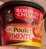 Mängden socker i Rillettes au poulet pimenté
