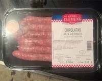 Mängden socker i Chipolatas aux herbes