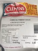 Mängden socker i Lomo au piment doux