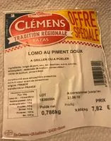 Mängden socker i Lomo au piment doux