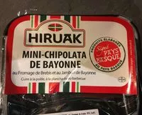 Mängden socker i Mini chipolata de Bayonne