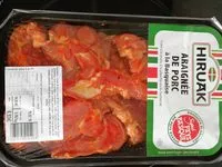 Mängden socker i Araignée de porc basquaise