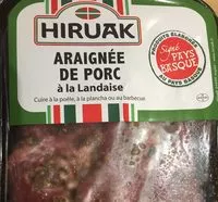 Mängden socker i Araignée de porc à la landaise