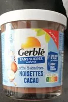 Mängden socker i Pâte à tartiner Noisettes Cacao
