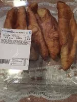 Mängden socker i 10 croissants au beurre