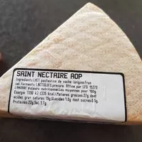 Mängden socker i Saint nectaire aop