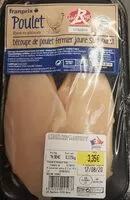 Mängden socker i Filet de poulet