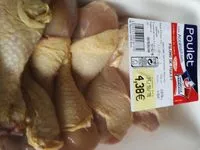 Mängden socker i Pilons de poulet