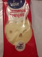 Mängden socker i Emmental français