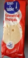 Mängden socker i Emmental français