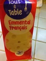 Mängden socker i Emmental francais
