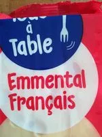 Mängden socker i Emmental français