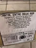 Mängden socker i Cantal