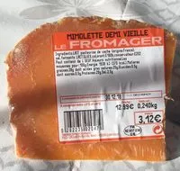 Mängden socker i Mimolette demi vieille