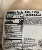 Mängden socker i Buffalo style chicken breast
