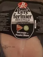 Mängden socker i 2 filets de poulet fermier