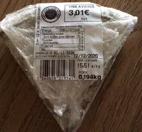 Mängden socker i Tomme des bauges