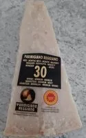 Mängden socker i Parmigiano reggiano aop